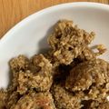 hina＆coMAM's cooksnap of when they made 材料3つ！ヘルシーオートミールクッキー.