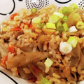 ♡ハムスター＆柴犬♪'s cooksnap of when they made 炊き込み鶏めし♡オイスター風味.
