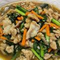 愛とココ's cooksnap of when they made 豚肉と小松菜の甘辛炒め.