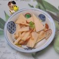 みかかめ's cooksnap of when they made たけのこ姫皮の梅肉あえ.