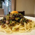 happynikki's cooksnap of when they made 高菜のスパゲティー.