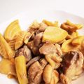 ゆるмαмα's cooksnap of when they made 竹の子＆鶏肉のバターしょう油炒め♪.