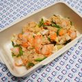 バカリャウ's cooksnap of when they made 切って炒めて12分✄残りご飯のエビピラフ.