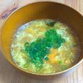 ちーまぐ's cooksnap of when they made ☆簡単☆キムチとふわふわ卵のスープ.