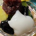 黒猫くま🐈‍⬛'s cooksnap of when they made ねこ白玉あんみつ.