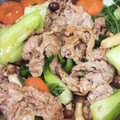 miiko大好き's cooksnap of when they made 青梗菜と豚肉のオイスターソース炒め^^.