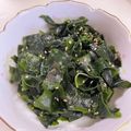 ブラック＊スワン's cooksnap of when they made わかめのごま油炒め.