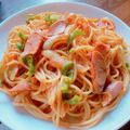 addysa's cooksnap of when they made ♥昔懐かしの給食のナポリタン♥休日ランチ.