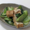 tinico's cooksnap of when they made 簡単！チンゲンサイと厚揚げの炒め煮.