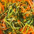 chacokon☆'s cooksnap of when they made 超簡単！♡豆苗とにんじんのナムル♡.