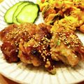 かなりんココりん's cooksnap of when they made 照り焼き☆手抜きの豚こまハンバーグ.