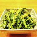 かなりんココりん's cooksnap of when they made レンジ１分半！水菜の胡麻和え。お弁当にも.