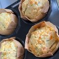 アコにゃ☆'s cooksnap of when they made バター不要！野菜たっぷりお食事マフィン♪.