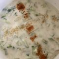 ☆lalapin☆'s cooksnap of when they made カレー・ビリヤニに【キュウリのライタ】.