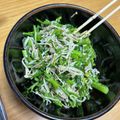 こむきむこ's cooksnap of when they made のらぼう菜とえのきのお浸し胡麻和え風味.