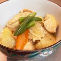 ゆめだるま's cooksnap of when they made フライパンで簡単♪鶏むね肉の塩麹肉じゃが.