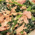 クックKPQBWJ☆'s cooksnap of when they made ほうれん草とツナのサラダ.