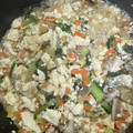 mitimiya's cooksnap of when they made ❤野菜たっぷりすき焼風炒り豆腐❤.
