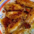 Moggieneko's cooksnap of when they made 手羽先の甘辛炒め.