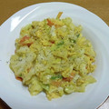 55才のおじさん's cooksnap of when they made 簡単副菜＊キャベツのふわたまコンソメ炒め.