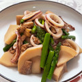 ちゃまたまご's cooksnap of when they made イカと筍の煮物☆次の日は天ぷらにリメイク.