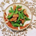 コムギ大好き's cooksnap of when they made 【スナップえんどうのマスタード和え】.