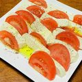 はっぴぃ☆モソモ's cooksnap of when they made レンジで時短！塩豆腐とトマトのカプレーゼ.