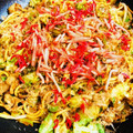 あっこ姉's cooksnap of when they made 太麺　ソース焼きそば　大勝軒.