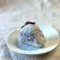かっちゃん杉's cooksnap of when they made ゆかりの混ぜご飯に昆布の佃煮おにぎり.