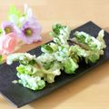runa10's cooksnap of when they made ハマボウフウの天ぷら.
