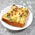 ＠迷子＠'s cooksnap of when they made キャベツde海苔☆チーズトースト.