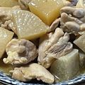 ★なみ☆'s cooksnap of when they made 鶏と大根のオイスターみそ煮込み.