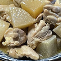 ★なみ☆'s cooksnap of when they made 鶏と大根のオイスターみそ煮込み.