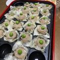 みみにゃー's cooksnap of when they made BRUNOで簡単！包まないシュウマイ.