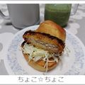 ちょこ☆ちょこ's cooksnap of when they made 簡単な余ったとんかつでカツサンドイッチ.