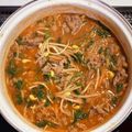バンビーノ☆'s cooksnap of when they made スタミナ“辛”韓国スープ（ユッケジャン）.