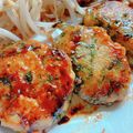 addysa's cooksnap of when they made ふわふわ～！ヘルシー☆大葉の豆腐もち☆.