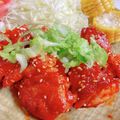 addysa's cooksnap of when they made 本場仕込みのヤンニョムチキン.