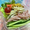 さんちゃん（╹◡╹）'s cooksnap of when they made 暑い日はこれ！冷やし中華弁当.