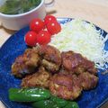 まる゜'s cooksnap of when they made 鶏もも肉のカレー粉焼き.