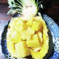 クック3D63YZ☆'s cooksnap of when they made パイン 切り方 飾り切り.