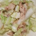 ヨシヨッシー's cooksnap of when they made 白菜とシーチキンのマヨポン酢和え.
