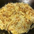 葉月優希's cooksnap of when they made ギャル曽根レシピもやしお好み焼き！.