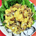 きゃんでぃ×2's cooksnap of when they made ☼節約料理♪まいたけとたまごの炒め物.