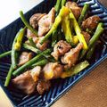 よぴぴよ's cooksnap of when they made 砂肝とにんにくの芽の塩ダレ炒め.