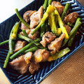 よぴぴよ's cooksnap of when they made 砂肝とにんにくの芽の塩ダレ炒め.