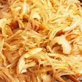 たきぴ's cooksnap of when they made 葛切り・豚ミンチ・野菜のオイスター炒め♪.