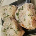 ☆ミルミル's cooksnap of when they made 大葉しらす梅のおにぎり.