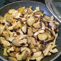 フランスのdee's cooksnap of when they made なすといえばコレ！鶏となすのガリぽん炒め.