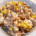 しきやん's cooksnap of when they made おうち居酒屋★ツナマヨコーンちくわ.